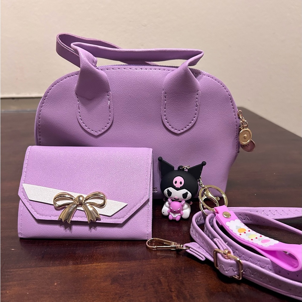 Cute purple set